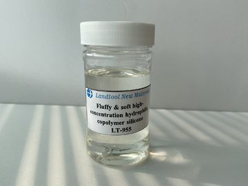 투명한 액체 친수성 실리콘 연화제 유화액 약한 양이온